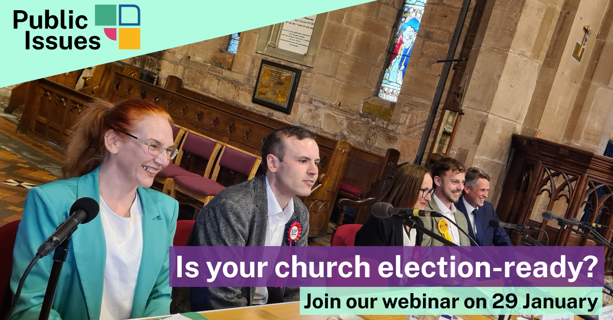 Is your church election-ready? Join our webinar. Joint Public Issues Team.