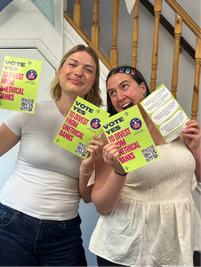 Ethical banking campaign flyers